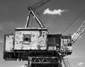 Derelict Crane, Charlestown Navy Yard, Massachusetts, 2022